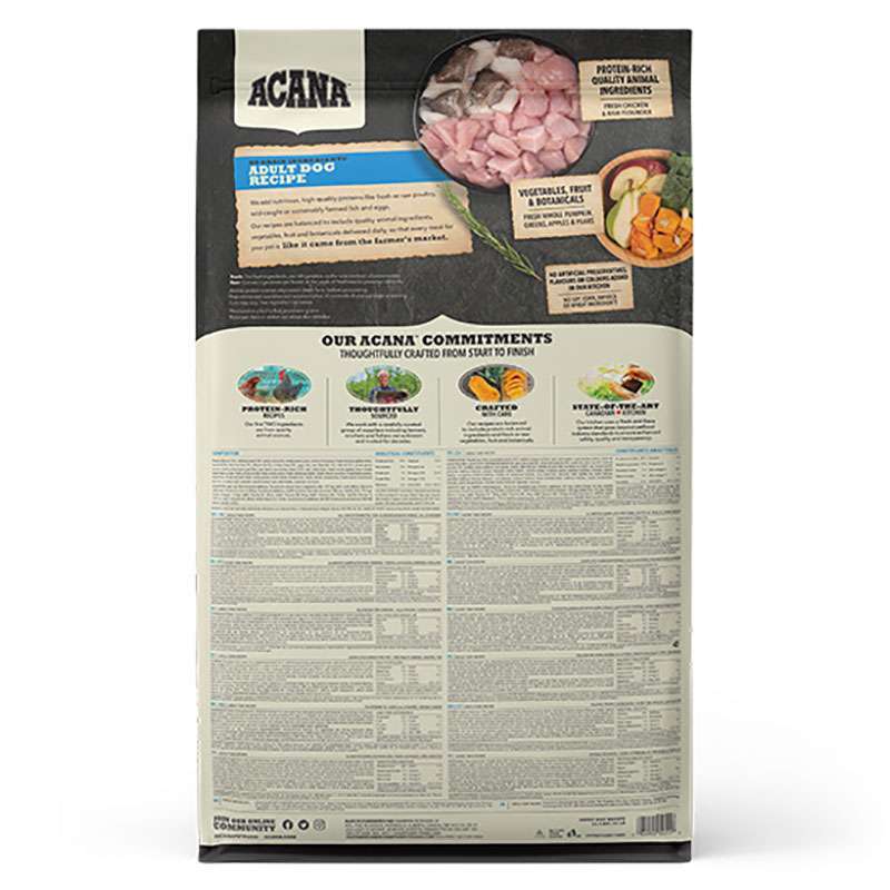 Acana (Акана) Adult Dog Recipe – Сухой корм для взрослых собак всех пород (2 кг) в E-ZOO