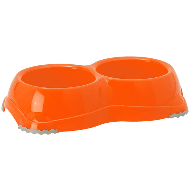 Moderna (Модерна) Double SMARTY Bowl - Миска двойная пластиковая СМАРТИ для собак и котов (2x645 мл) в E-ZOO