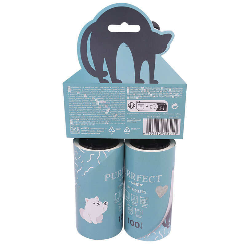 M-Pets Purrfect Lint Roller - Валик для очищення одягу та поверхонь від шерсті тварин ((23,7х5,75 см) 2 шт.) в E-ZOO
