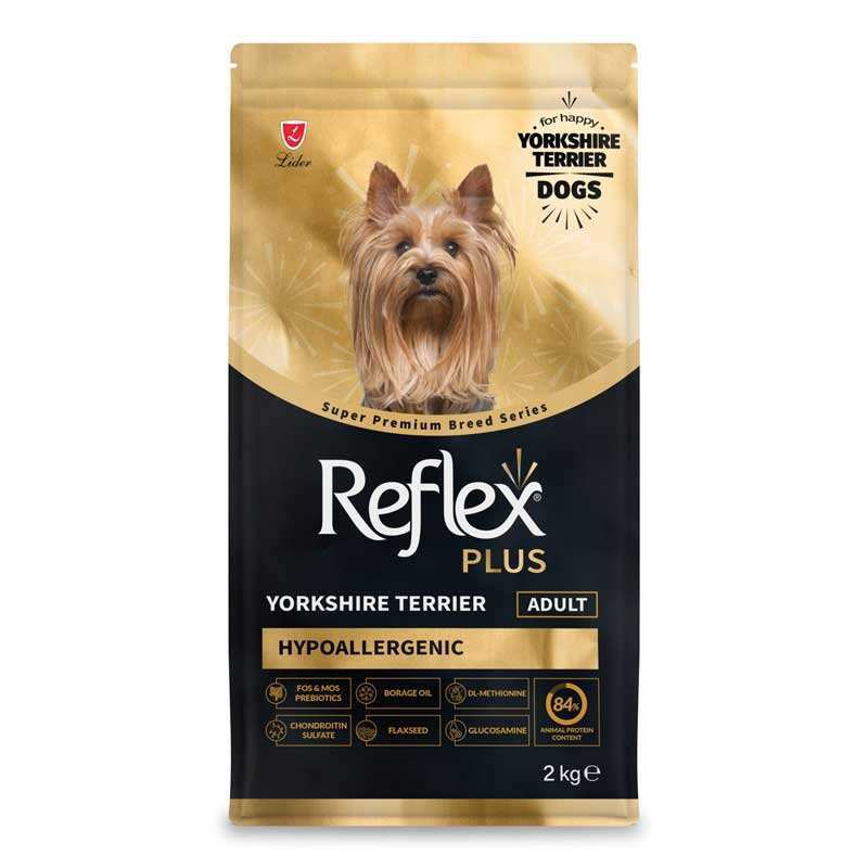 Reflex Plus Yorkshire Terrier Hypoallergenic Adult - Сухой корм с курицей для взрослых собак породы йоркширский терьер (1,5 кг) в E-ZOO