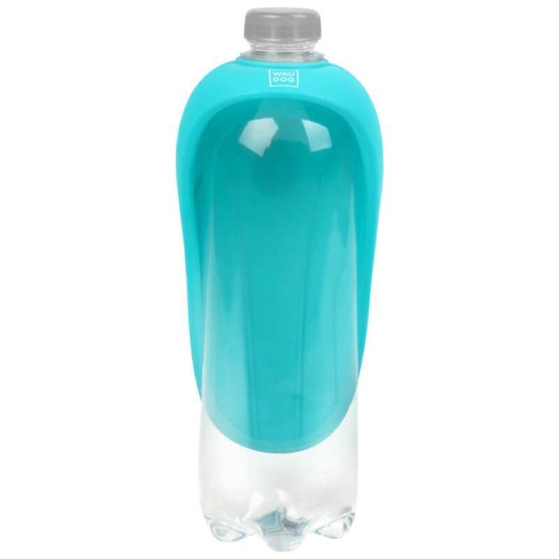 Collar WAUDOG Silicone - Поїлка-насадка на пляшку для домашніх тварин (16,5х9 см) в E-ZOO