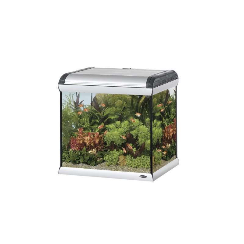 Ferplast (Ферпласт) Star Cube LED (230 л) - Стеклянный аквариум Стар Куб с алюминиевой отделкой, внешним фильтром и обогревателем