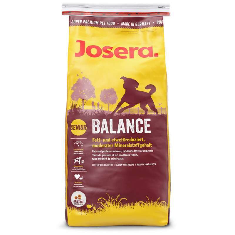 Josera (Йозера) Senior Balance - Полноценный сухой корм для стареющих и малоактивных собак (12,5 кг) в E-ZOO