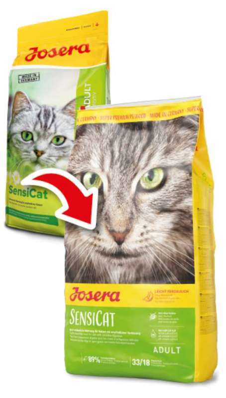 Josera (Йозера) SensiCat - Сухой корм с птицей для кошек с чувствительным пищеварением (400 г) в E-ZOO