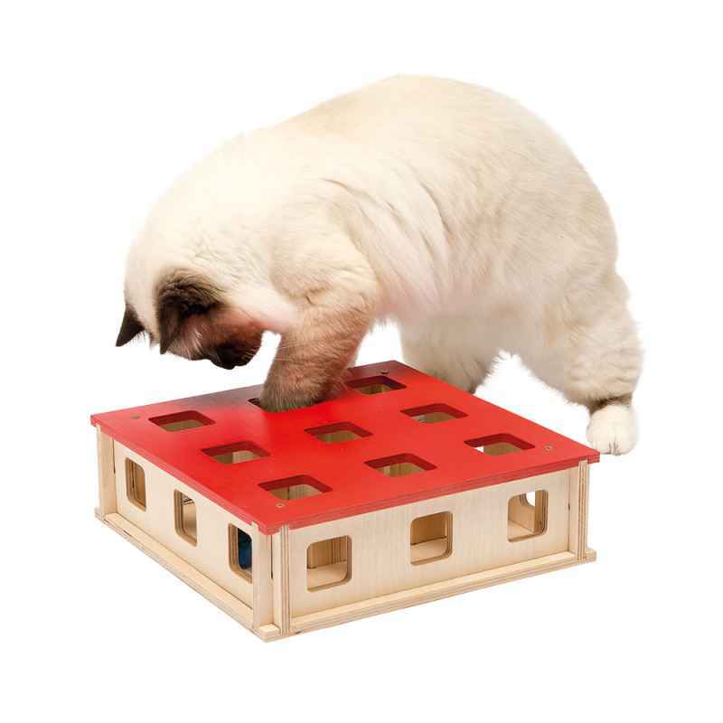 Ferplast (Ферпласт) Magic Box - Деревянная игрушка для кошек - Фото 2