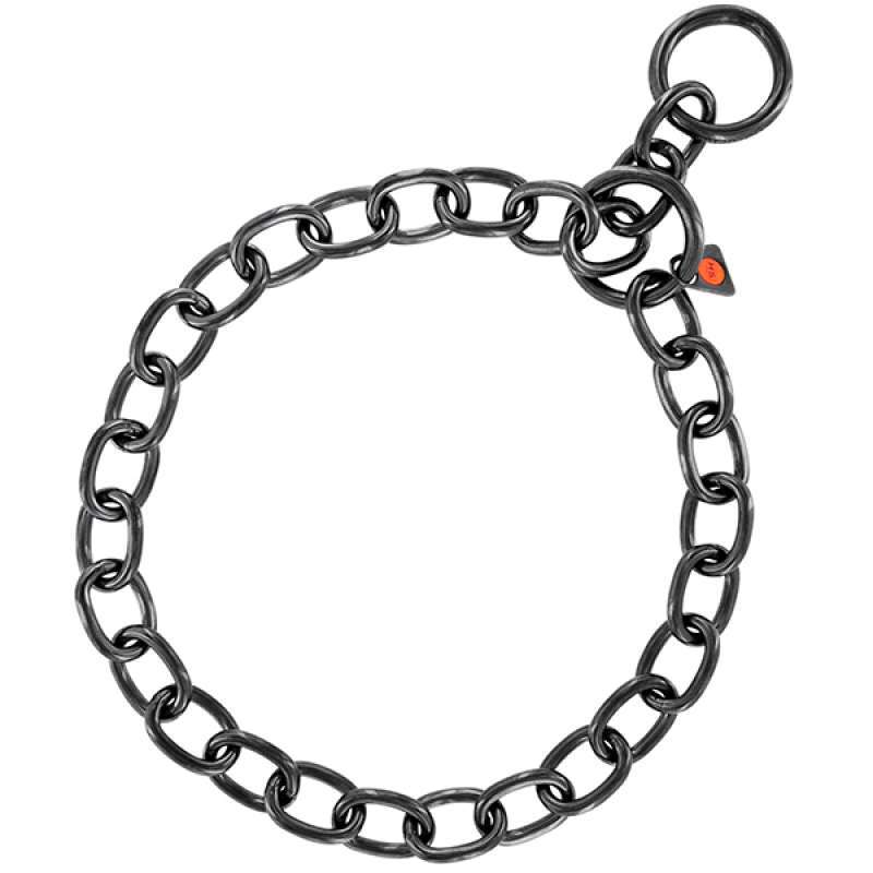 Sprenger (Шпренгер) Long Link - Ошейник-цепь для собак, среднее звено, черная сталь в E-ZOO