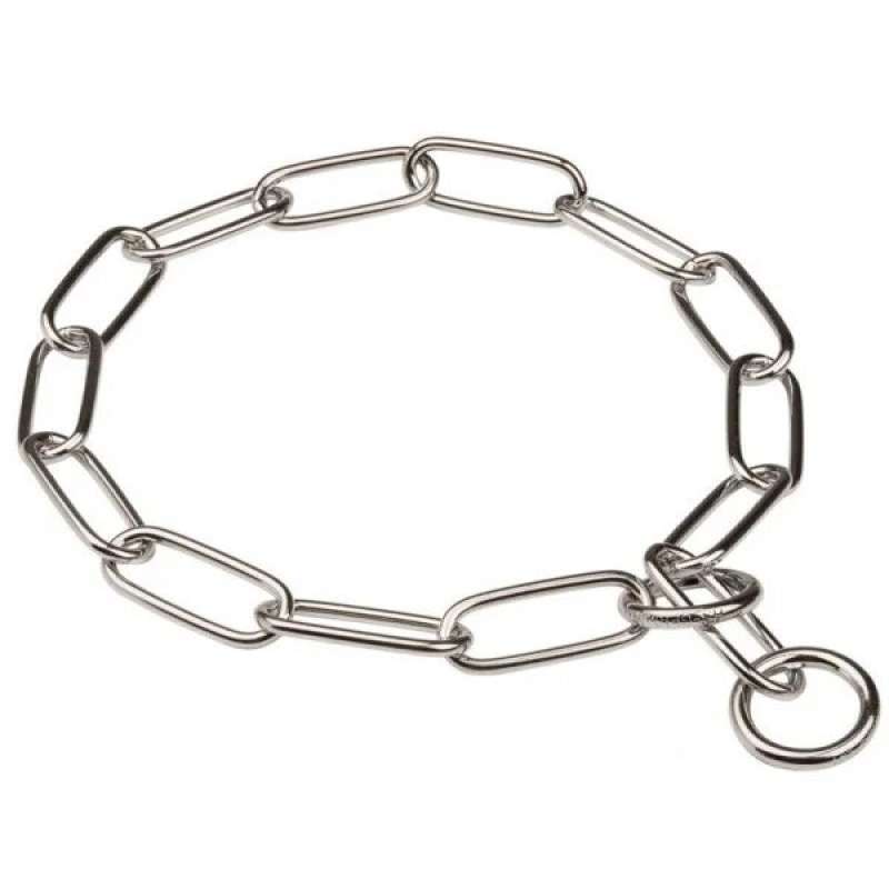 Sprenger (Шпренгер) Long Link - Ошейник-цепь для собак, широкое звено, хромированная сталь в E-ZOO