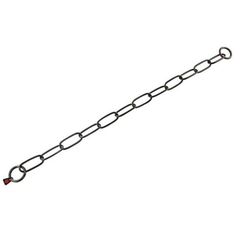 Sprenger (Шпренгер) Extra Long Link - Нашийник для собак, широке ланка, чорна сталь в E-ZOO