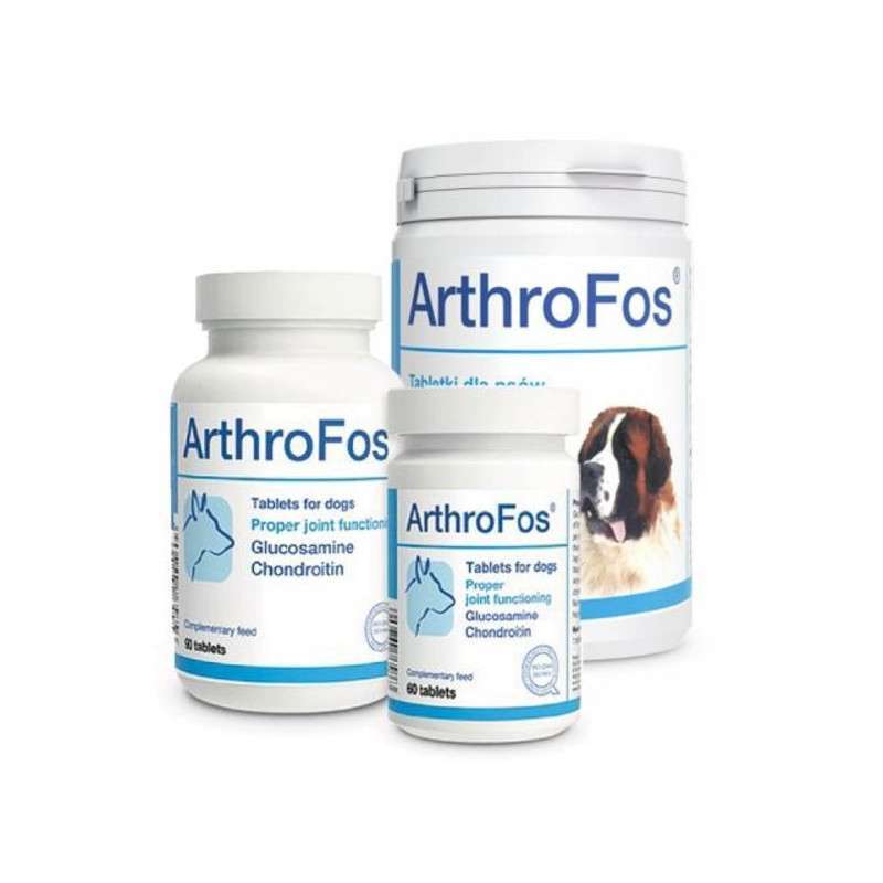 Dolfos (Дольфос) ArthroFos - Витаминно-минеральный комплекс АртроФос для собак с глюкозамином и хондроитином (60 шт.) в E-ZOO