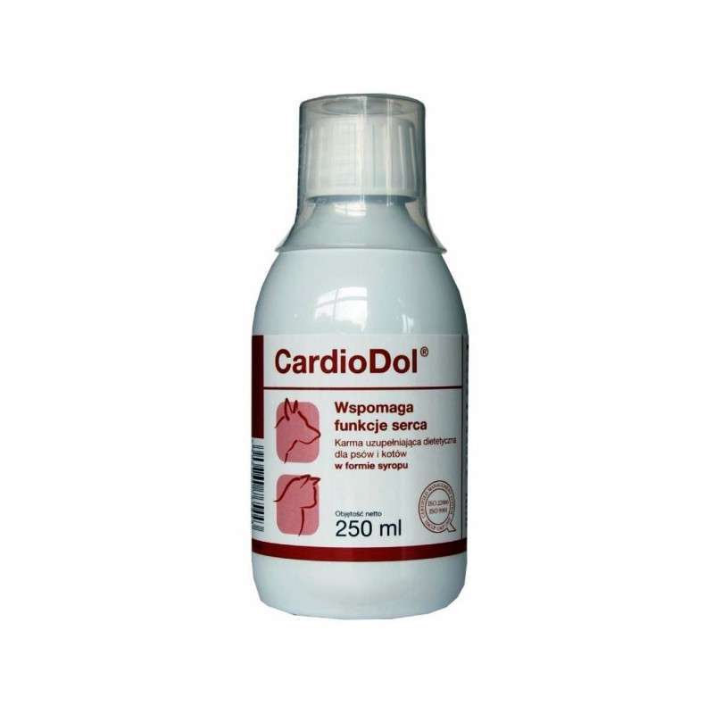 Dolfos (Дольфос) CardioDol - Сироп КардіоДол для підтримки роботи серця для собак і котів (250 мл) в E-ZOO