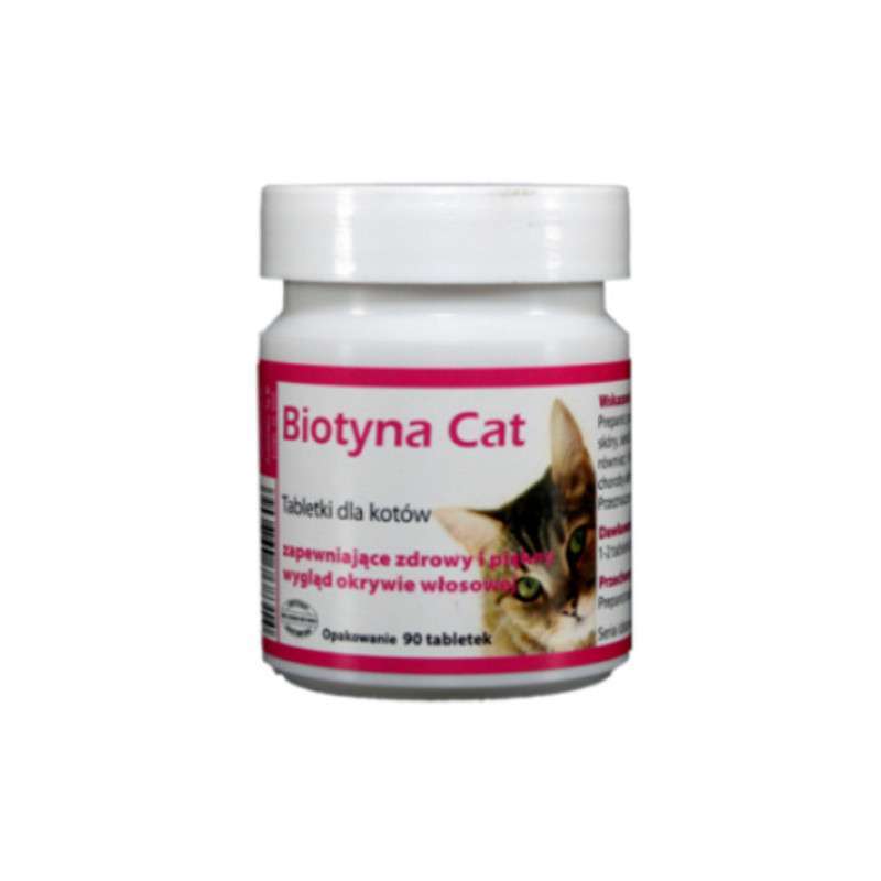 Dolfos (Дольфос) Biotyna Cat - Вітамінно-мінеральний комплекс з біотином для котів (90 шт.) в E-ZOO