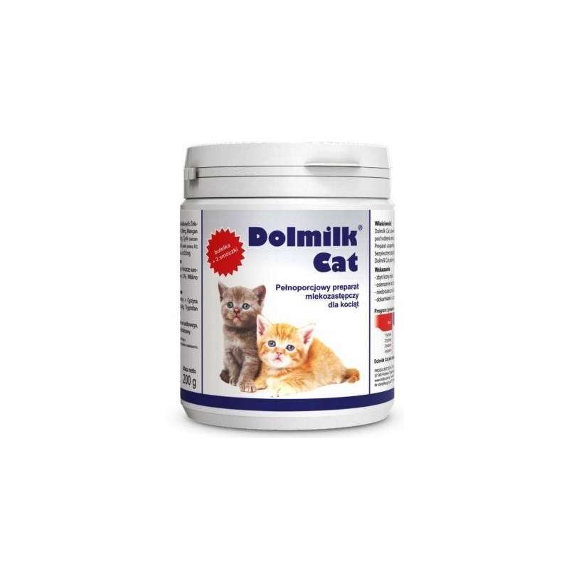 Dolfos (Дольфос) Dolmilk Cat - Заменитель кошачьего молока для котят (200 г) в E-ZOO