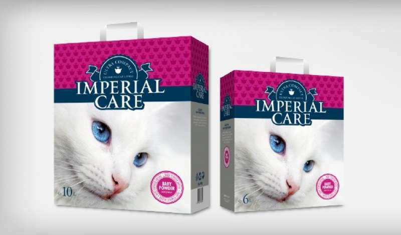Imperial Care (Імперіал Кеа) BABY POWDER - Наповнювач для котячого туалету, що швидко утворює грудочки з ароматом дитячої присипки (6 л) в E-ZOO