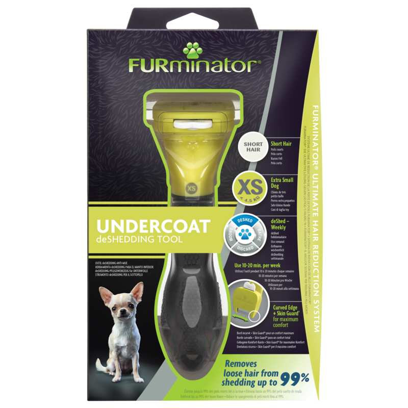 FURminator (ФУРмінатор) Short Hair Extra Small Dog - Фурмінатор для короткошерстих мініатюрних порід собак (XS/Short) в E-ZOO