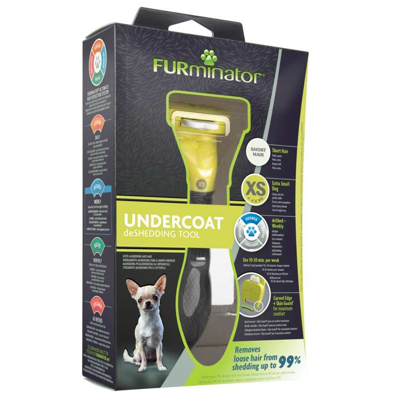 FURminator (ФУРмінатор) Short Hair Extra Small Dog - Фурмінатор для короткошерстих мініатюрних порід собак (XS/Short) в E-ZOO