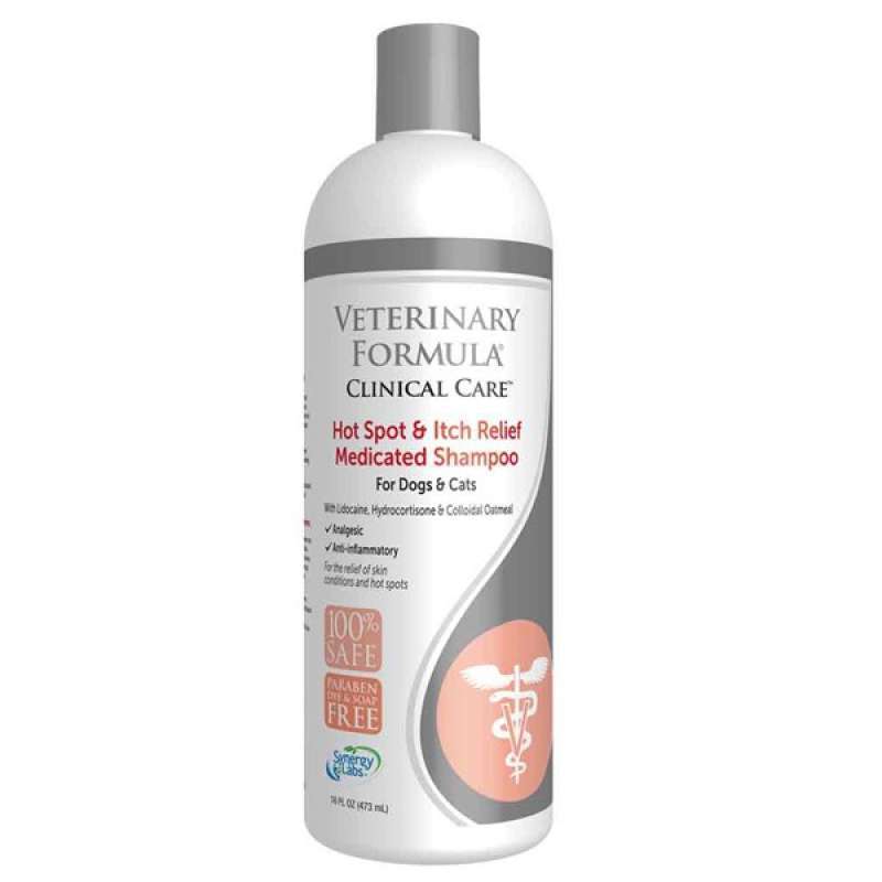 Veterinary Formula (Ветеринари Фомюлэ) Hot Spot&Itch Relief Medicated Shampoo - Шампунь антиаллергенный, противовоспалительный для собак (473 мл) в E-ZOO
