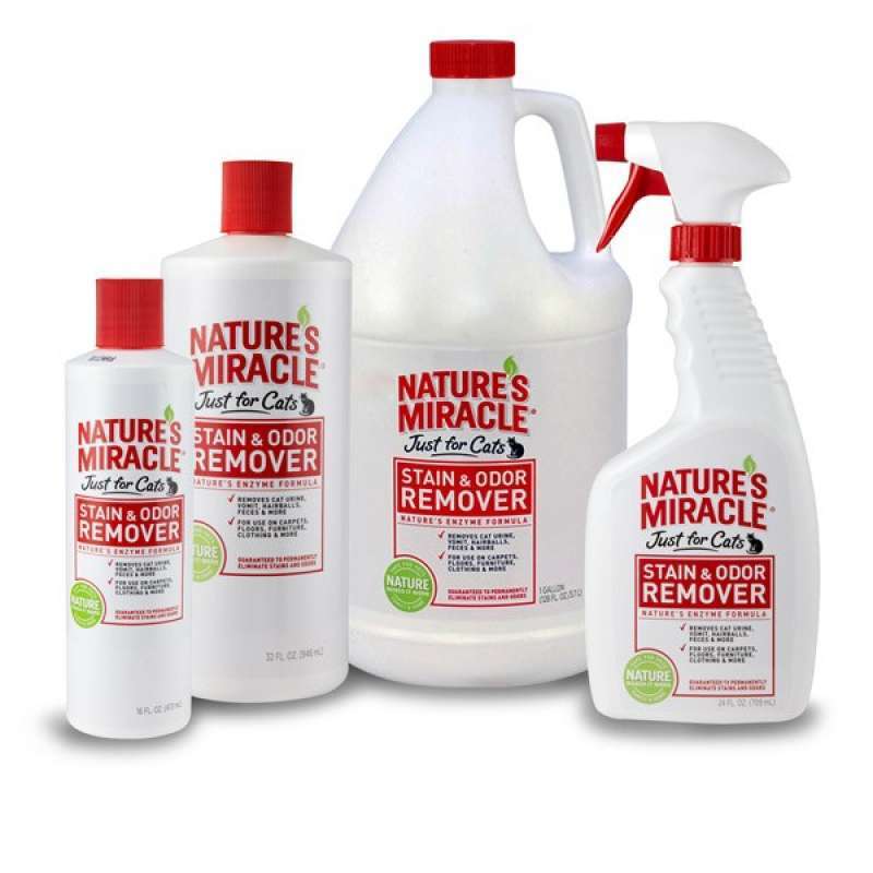 Nature's Miracle (Нейчерс Міракл) Stain&Odor Remover - Універсальний винищувач плям і запахів від котів (946 мл) в E-ZOO