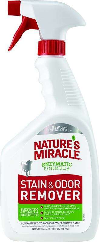 Nature's Miracle (Нейчерс Міракл) Stain&Odor Remover - Винищувач плям та запахів від собак (709 мл) в E-ZOO