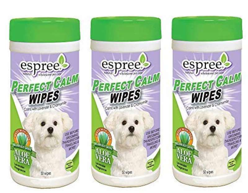Espree (Эспри) Perfect Calm Wipes - Очищающие салфетки с успокаивающим эффектом для собак (50 шт./уп.) в E-ZOO