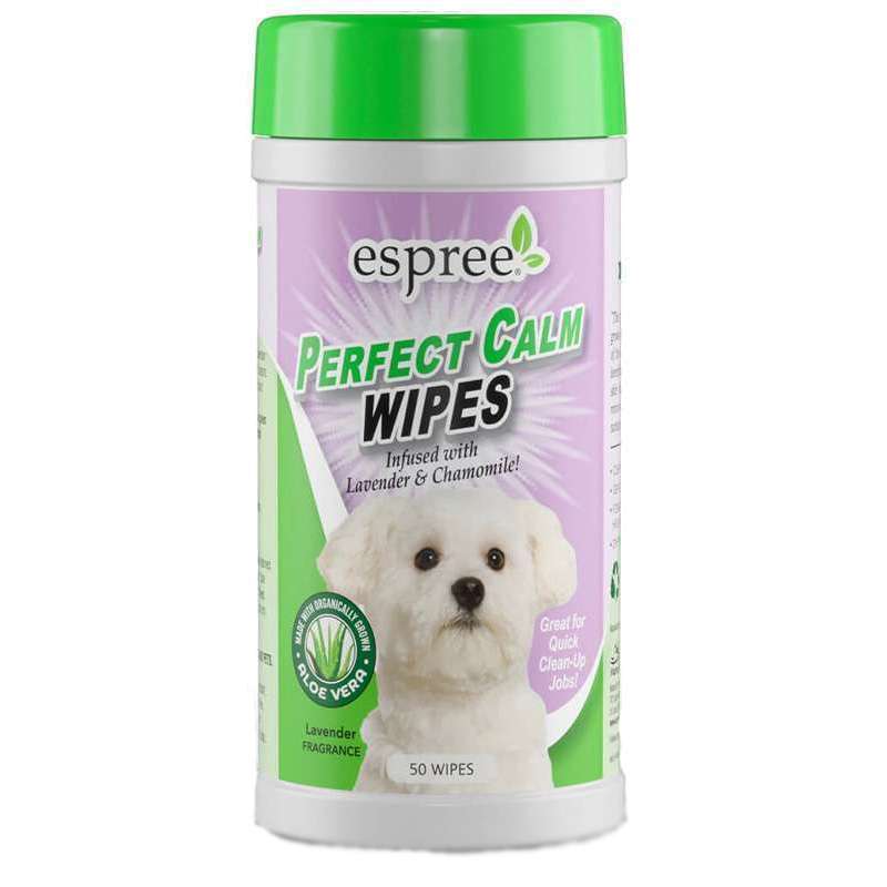 Espree (Еспрі) Perfect Calm Wipes - Очищаючі серветки із заспокійливим ефектом для собак (50 шт./уп.) в E-ZOO