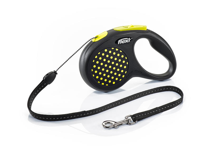 Flexi (Флекси) Design S - Поводок-рулетка для собак мелких пород, трос ( 5 м, до 12 кг) (S) в E-ZOO