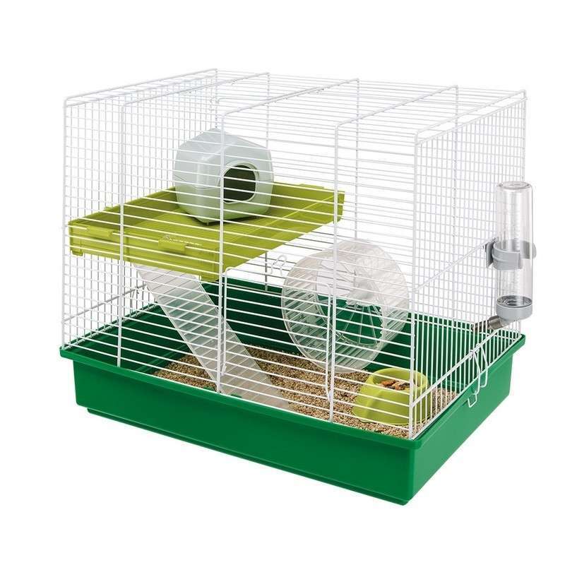 Ferplast (Ферпласт) Hamster Duo - Клетка для хомяков (46x29x37,5 см) в E-ZOO