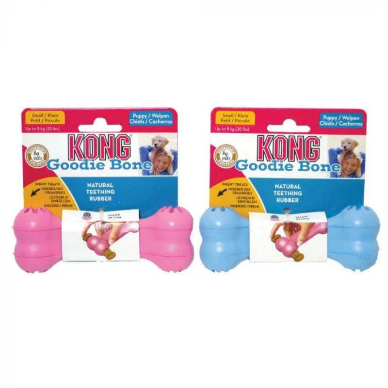 KONG (Конг) Puppy Goodie Bone - КОСТОЧКА игрушка для щенков (S) в E-ZOO