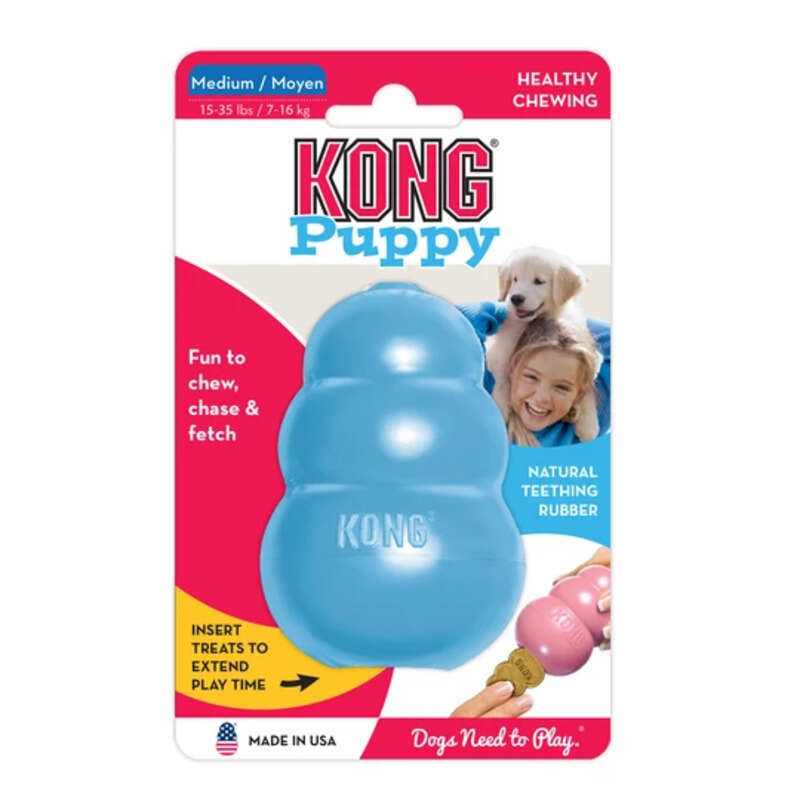KONG (Конг ) Puppy - Игрушка для щенков (M) в E-ZOO