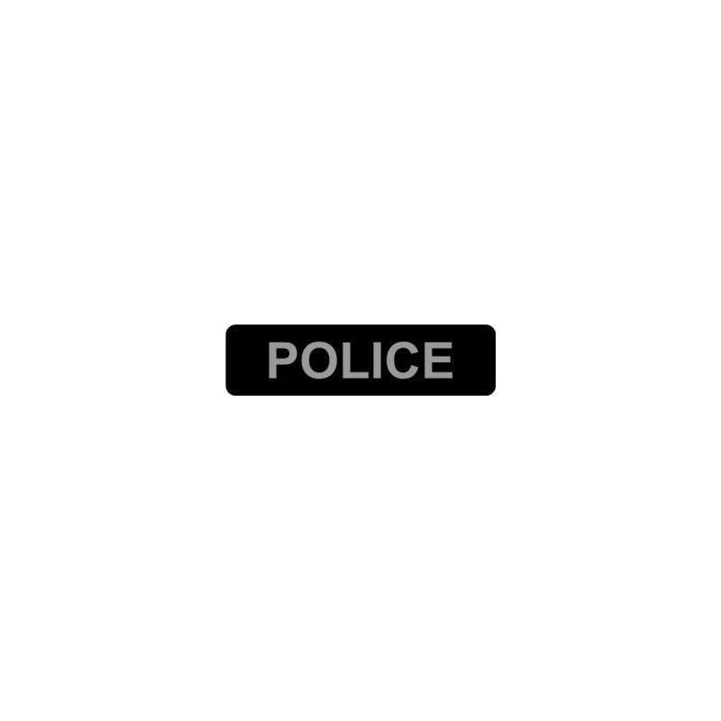 Collar (Коллар) Сменная накладка с надписью на шлею Collar POLICE (POLICE - № 1-2) в E-ZOO