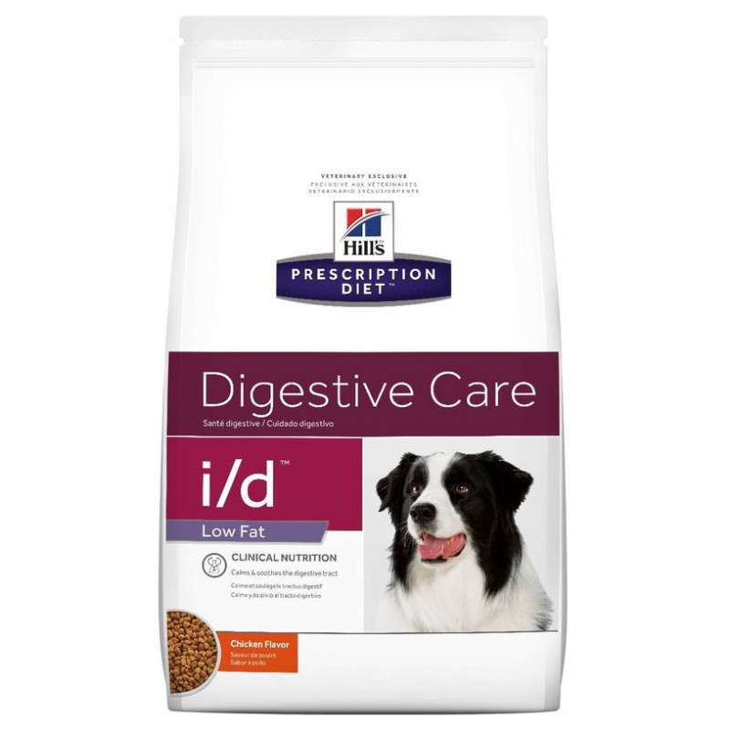 Hill's (Хиллс) Prescription Diet Canine i/d Low Fat - Диетический корм для собак с проблемами пищеварения (1,5 кг) в E-ZOO