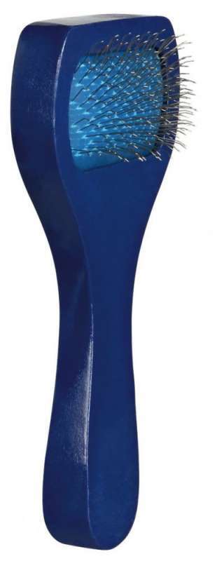 Trixie (Трикси) Soft Brush - Щетка-пуходерка односторонняя с мягкой металлической щетиной (6x13 см) в E-ZOO