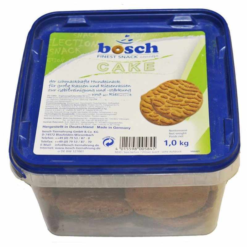 Bosch (Бош) Cake - Смаколик вітамінізований з м'ясом яловичини та свинини для собак великих та гігантських порід (1 кг) в E-ZOO