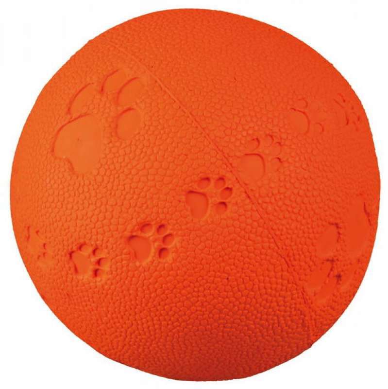 Trixie (Трикси) Мяч "Лапки" из натурального каучука (6 см) в E-ZOO