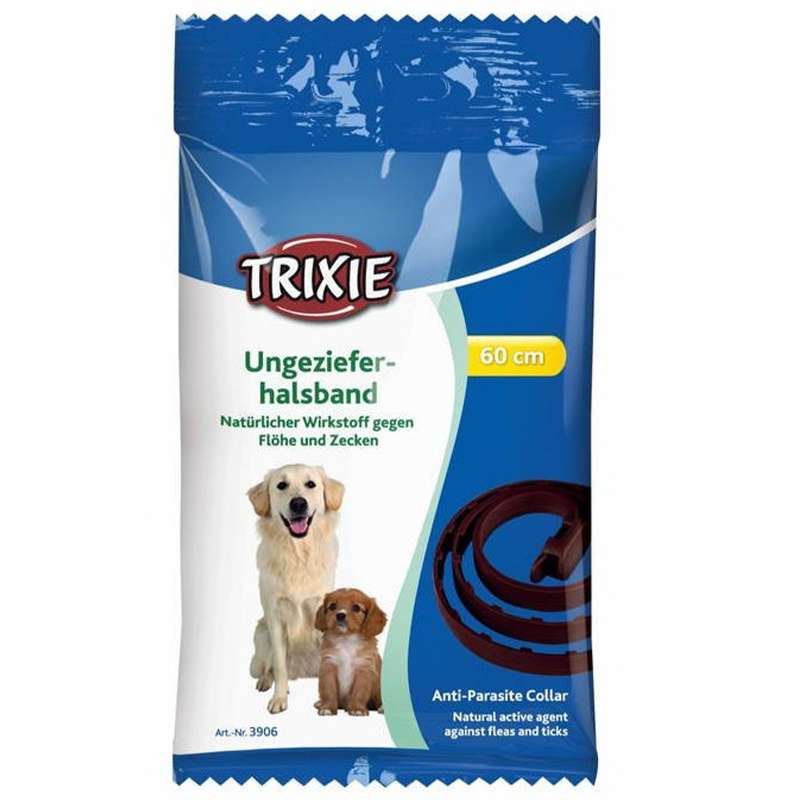 Trixie (Трикси) Инсектицидный био-ошейник от блох и клещей для собак (60 см) в E-ZOO