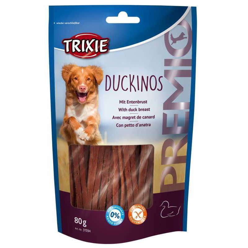 Trixie (Трикси) PREMIO Duckinos - Лакомство-палочки из утки для собак (80 г) в E-ZOO