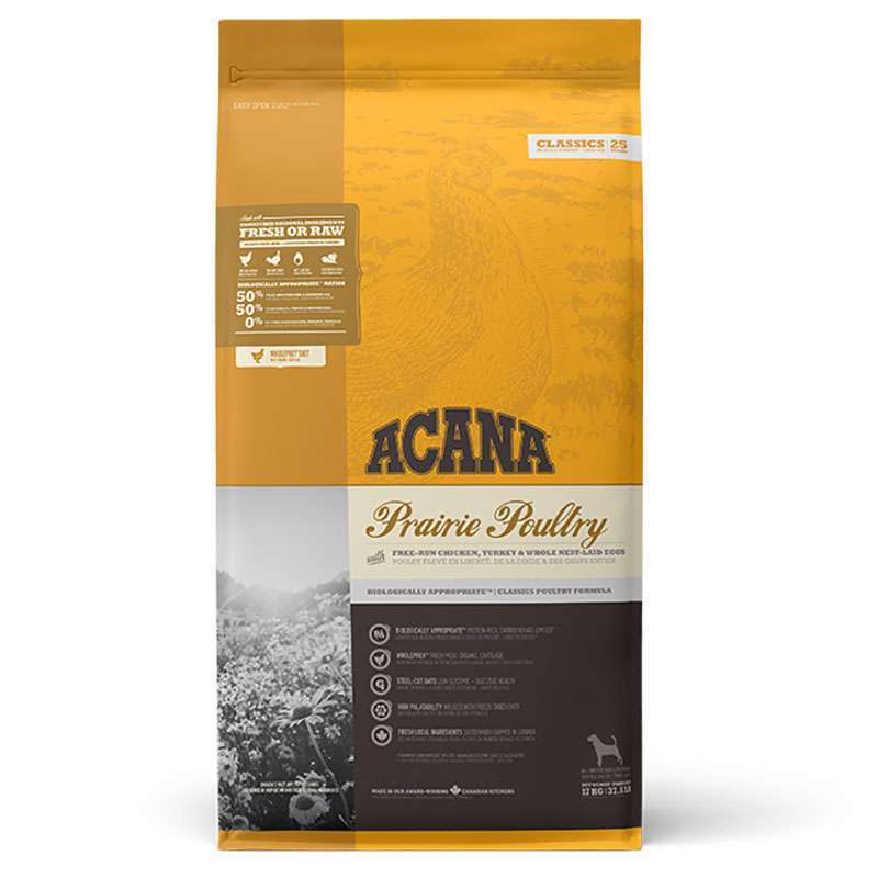 Acana (Акана) Prairie Poultry - Сухий корм з курчам і індичкою для собак всіх порід на всіх стадіях життя (17 кг) в E-ZOO