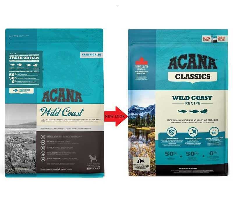 Acana Wild Coast - Сухий корм з рибою для собак всіх порід на всіх стадіях життя (2 кг) в E-ZOO