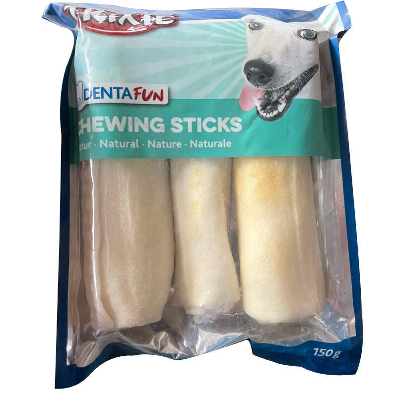 Trixie (Трикси) Denta Fun Chewing Sticks - Лакомство палочки жевательные для чистки зубов для собак (150 г (3 шт./уп.)) в E-ZOO