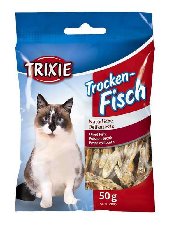 Trixie (Тріксі) Trocken Fish - Рибка сушена для котів (50 г) в E-ZOO