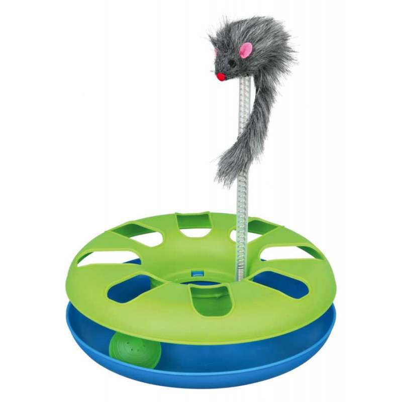 Trixie (Трикси) Crazy Circle - Игрушка развивающая с мышкой (Ø24х29 см) в E-ZOO