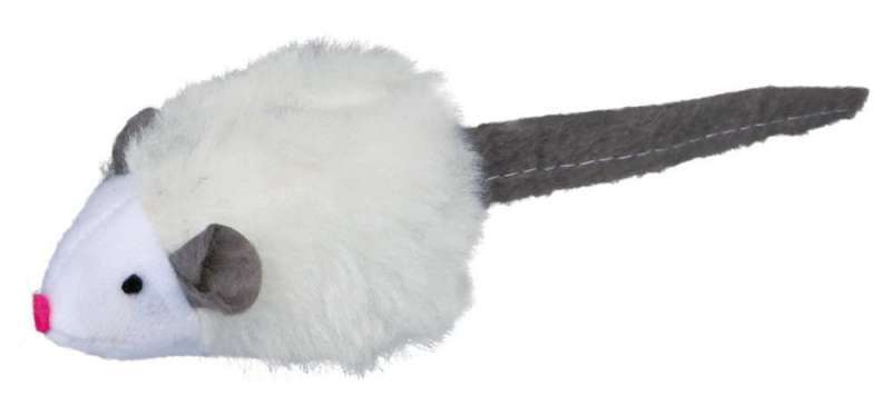 Trixie (Тріксі) Миша плюшева з мікрочіпом для котів (6 см) в E-ZOO