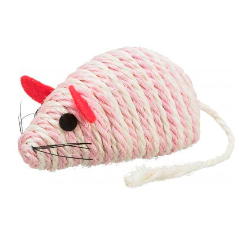 Trixie (Тріксі) Миша із сизалю (10 см) в E-ZOO