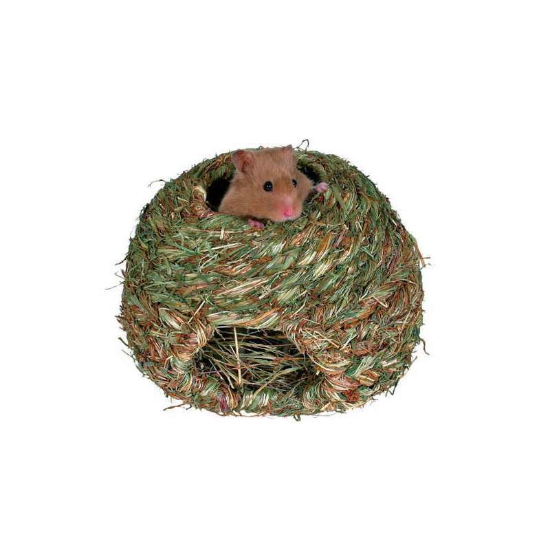 Trixie (Трикси) Гнездо травяное с двумя входами для грызунов (Ø16 см) в E-ZOO