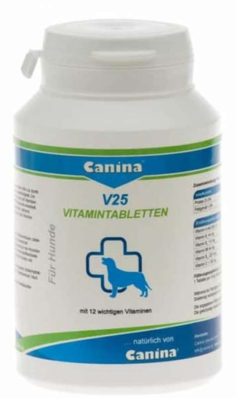 Canina (Каніна) V25 Vitamintabletten - Вітамінний комплекс для собак (30 шт.) в E-ZOO