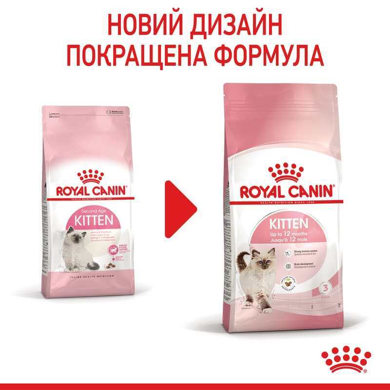Royal Canin (Роял Канін) Kitten - Сухий корм з птицею для кошенят до 12 міс (400 г) в E-ZOO