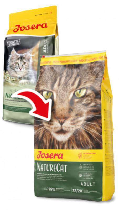 Josera (Йозера) Nature Cat - Сухий корм з лососем для котів з чутливим травленням (2 кг) в E-ZOO