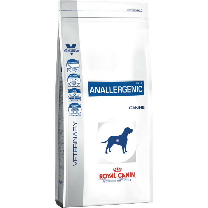 Royal Canin (Роял Канин) Anallergenic - Ветеринарная диета для собак при нежелательной реакции на корм (3 кг) в E-ZOO
