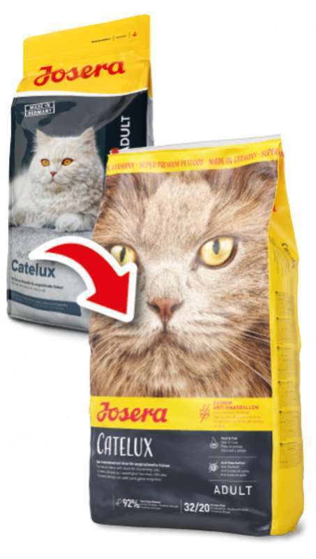 Josera (Йозера) Catelux - Сухой корм с птицей для котов со склонностью к образованию комков шерсти (400 г) в E-ZOO