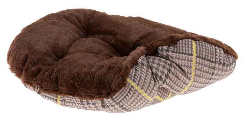 Ferplast (Ферпласт) DANDY F - Лежанка м'яке місце для собак і котів з двосторонньою подушкою (45x35x13 см) в E-ZOO