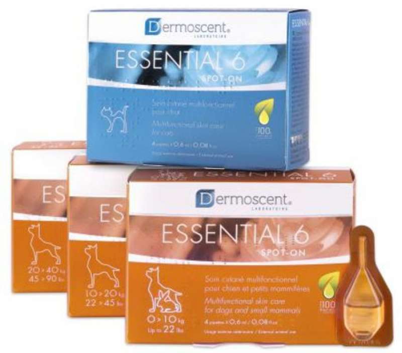 Dermoscent (Дермосент) Essential 6 spot-on - Засіб по догляду за шкірою і шерстю собак (20-40 кг) в E-ZOO